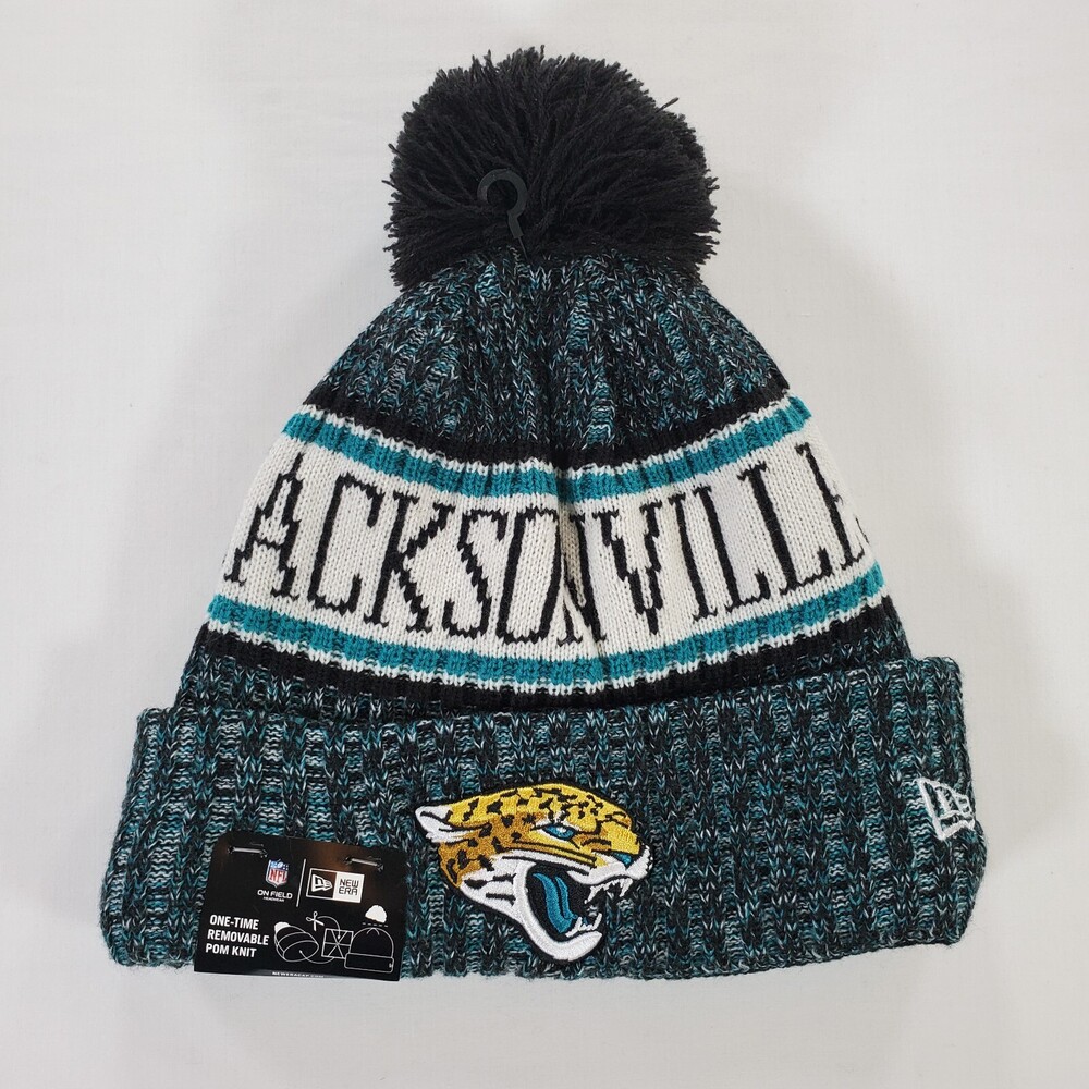Jacksonville Jaguars New Era Knit Lined Beanie Winter Toque NFL Football OSFA